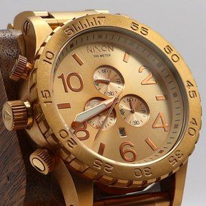 Nixon 51-30 -Brushed Gold- The Kings Crown of 51-30's- Super Sexy and So Smooth!